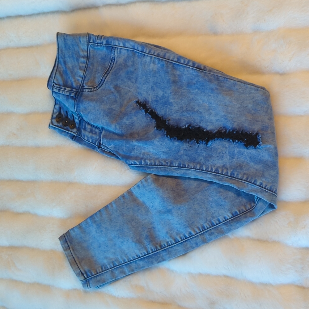 Lovesick Super Skinny High Waisted Distressed Jeans